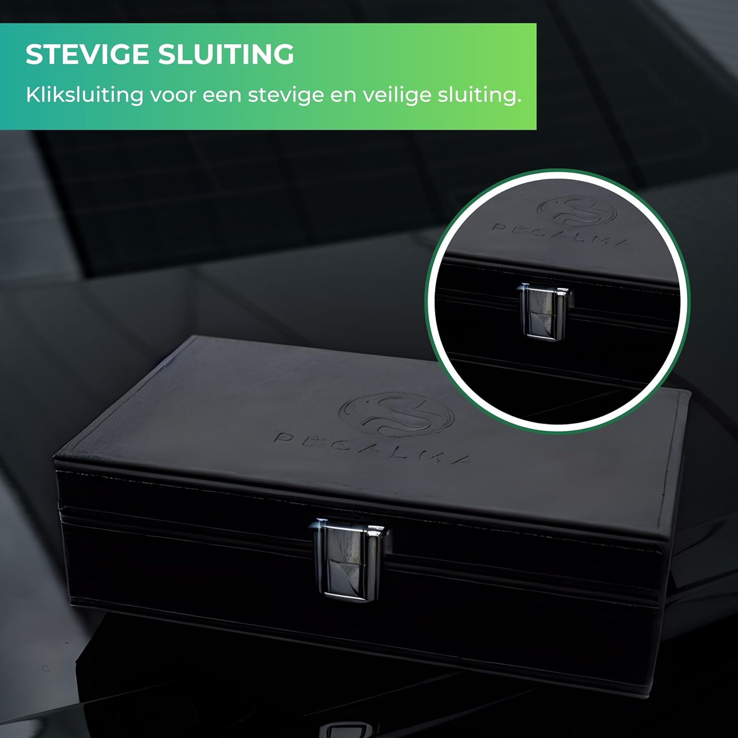Recalma Faraday Box – Sleutelloze RFID Anti-Diefstal Box, Zwart, voor Autosleutels en Signaalgevoelige Items